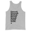 Dance & Groove List Men's Tank - Image 4