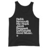 Genre List Men's Tank - Image 2