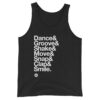 Dance & Groove List Men's Tank - Image 2