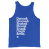 Dance & Groove List Men's Tank