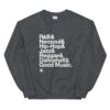 Genre List Sweatshirt - Image 6