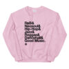 Genre List Sweatshirt - Image 8