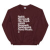 Genre List Sweatshirt - Image 4