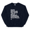 Genre List Sweatshirt - Image 3