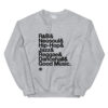 Genre List Sweatshirt - Image 7