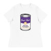 No Expiration Women's Tee (Purple + Yellow) - Image 2